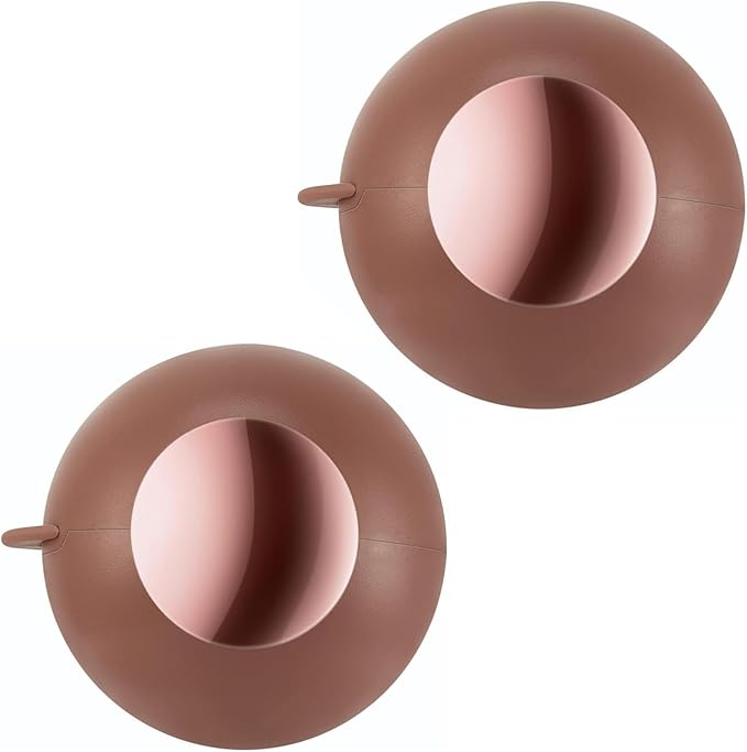 Washable Reusable Gel Lint Roller for Pet Hair, Tecogue Portable Dog Cat Pet Hair Remover for Clothes, Laundries, Sticky Cleaner, Dust Fuzz Fur for Travel Household (Maroon-2pcs)