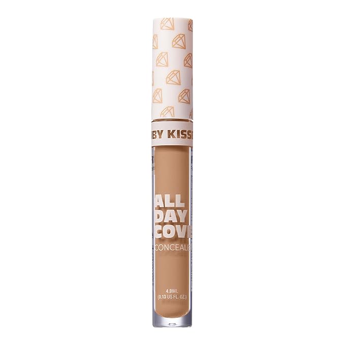 Ruby Kisses All Day Concealer Lightweight Full Coverage Multi-Use Concealer 0.13 Fl Oz (Creamy Beige)