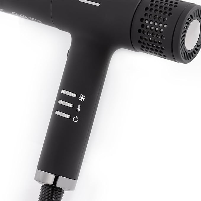 L'ANGE HAIR Le Styliste Luxe Digital Luxury Hair Dryer | Quiet Brushless Blow Dryer with Diffuser | Hairdryer with 4 Heat & 2 Speed Settings | Negative Ion Technology | Best Hair Dryer for Blowouts