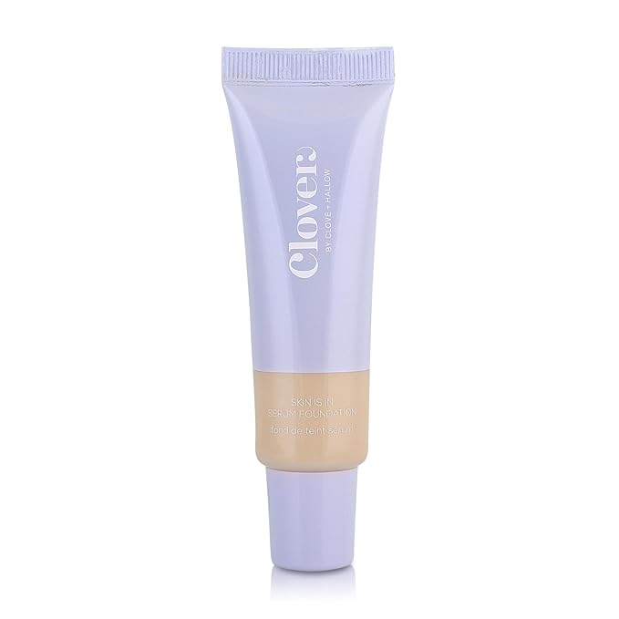 Clover Skin Is In Serum Foundation | Hydrating Face Serum, Lightweight Foundation, Cruelty-Free & Vegan | With Squalane And Sunflower Seed Wax | 30 ml - Shade 03 (Fair)