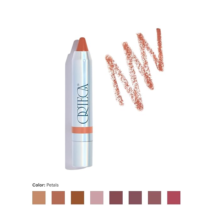 Ortega Beauty Agave Glow Color Stick By Etienne Lightweight, Buildable Makeup Color Stick for Cheeks and Lips, Subtle Sheen Finish - Multi Stick Moisturizes and Creates Flush and Full Face