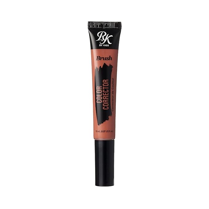 Ruby Kisses HD Concealer & Foundation Flawless Full Cover Brush Face Makeup (Orange Corrector)
