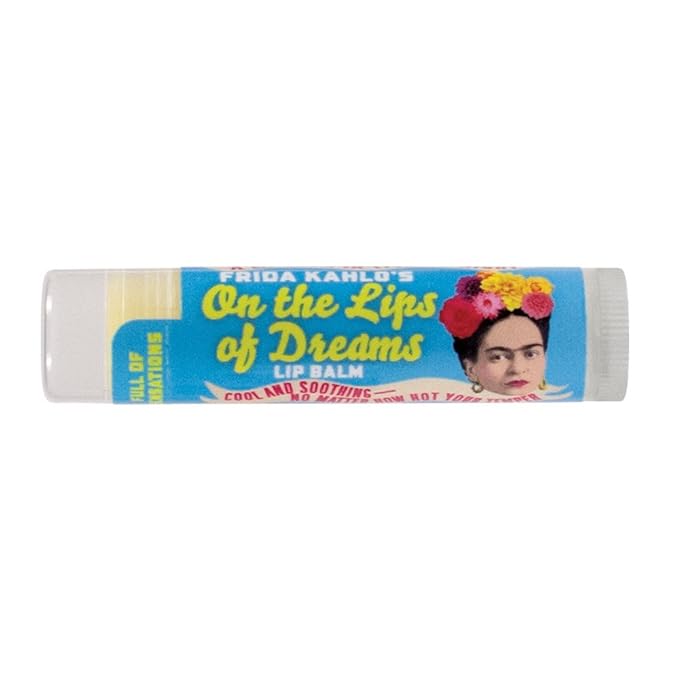 Frida Kahlo's On the Lips of Dreams Lip Balm Tube, Citrus Flavored - Cruelty-Free and Made in the USA from Natural and Imported Ingredients