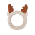 Jowmoy Headband, Face Wash Headband, Cute Antlers Design, Made of Elastic Microfiber, for Women Makeup Shower Spa, 1 Count