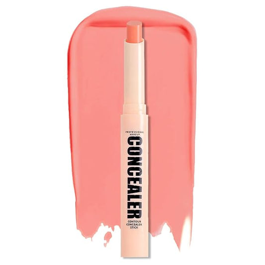 Kaely PROFESSIONAL MAKEUP Correcting Concealer Stick,Medium Coverage Concealer Crayon,under Eye Brightener Concealer for Dark Circles,corrector de ojeras,Lightweight,Vegan,01 DARK COFFEE