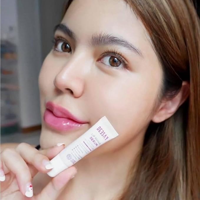 Deesay Lip Repair Serum Nourishing Radiant Moist Pink Firm Smooth Lips 8ml.
