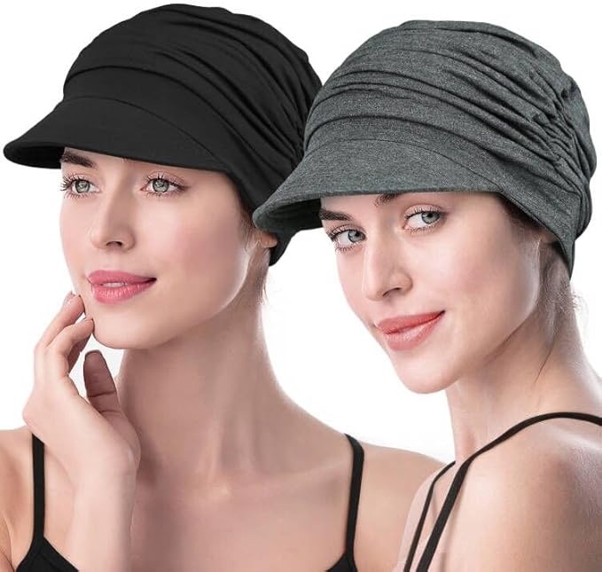 Soft Bamboo Baseball Cap for Chemo Women