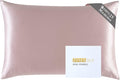 ZIMASILK 25 Momme 100% Pure Mulberry Silk Pillowcase for Hair and Skin Care, Highest Grade 6A Pillow Cases for Women, Long-Lasting Durablity, Gift for Women Men, 1Pc (King 20"x36", Light Plum)