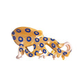 Cute Blue-Ringed Octopus 2.95inch Small Hair Clip,Funny Acetate Claw Clips for Women