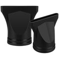 Baluue 2Pcs Hair Dryer Nozzles, Blow Dryer Diffusers, Professional Salon Hairdressing Styling Tool, Narrow Concentrator Replacement Fits1.57-1.89 Inch Outer Diameter