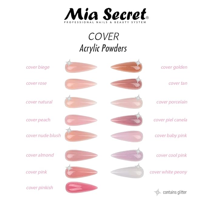 Mia Secret - Cover Nude Blush Acrylic Powder 1.5Lbs