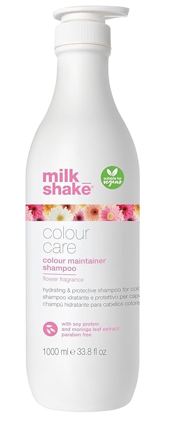 milk_shake Flower Color Shampoo for Color Treated Hair - Hydrating and Protecting Maintaier Shampoo - 33.8 Fl Oz