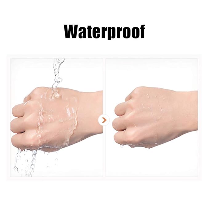 GL-Turelifes Mushroom Head Air Cushion Foundation CC Cream Water Feeling Flawless BB Cream Moisturizing Oil Control, Lightweight & Smoothing Natural Concealer (Apricot)