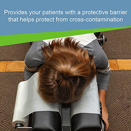 Headrest Paper Rolls – 25-Pack | 8.5" x 225' | Smooth 13 lb Disposable Paper for Medical, Exam & Chiropractic Tables