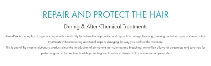 Armor Plex Restructuring Treatment Kit (Set of 3) - Instantly Protect and Repair Hair From Bleaching, Coloring, Perm and Relaxer Application (For All Hair Types) Made in Italy - 16.9oz / 500ml…
