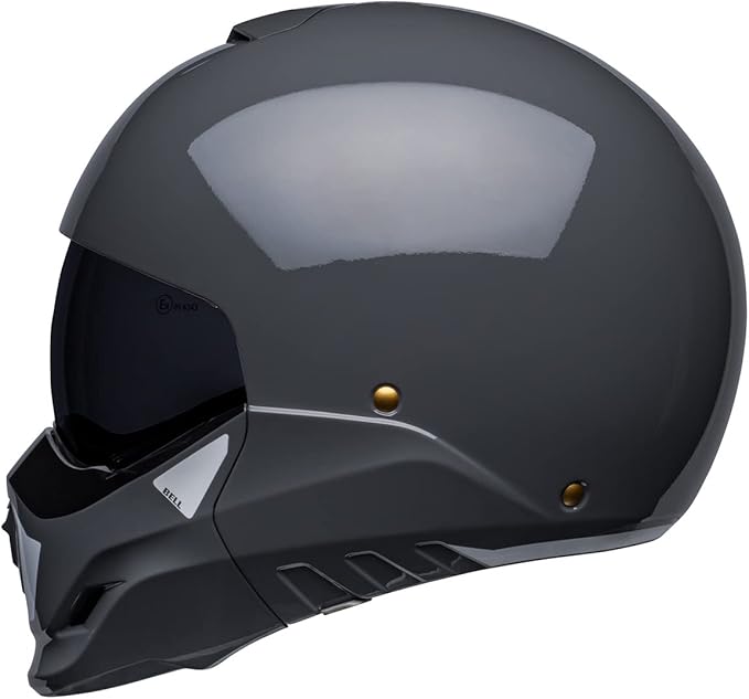 Bell Moto Broozer Duplet Gloss Nardo Gray Small