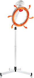 Stand Hair Dryer, 360° Orbiting Rotating Hair Processor, 950W 110V Salon Drying Perming Machine Multifunctional Adjustable Hair Steamer Salon Hair Equipment for Scalp Care, Permed Colored Hair