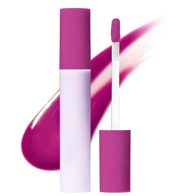 Lips Staining Lip Oil, Lips Staining Long-Lasting Moisturizing Lip Oil,Glossy Lip Stain (LUCKY LOTUS)