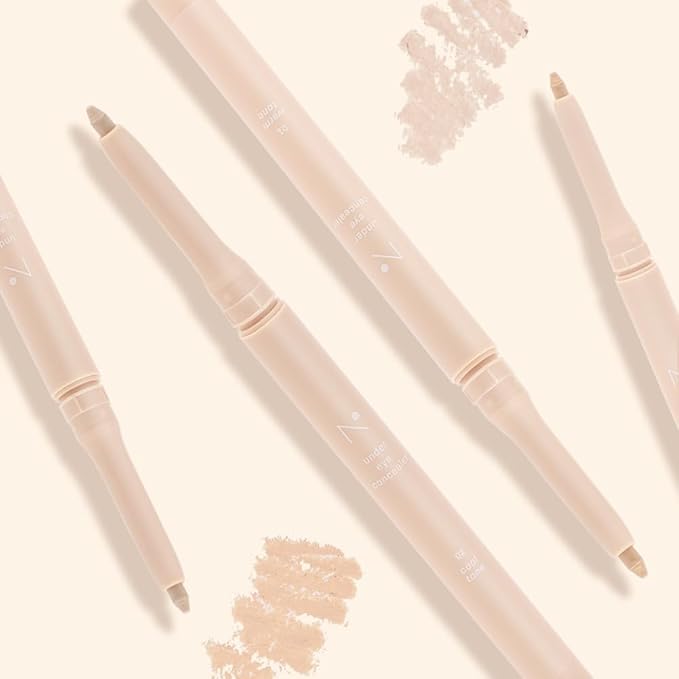 Under Eye Highlighter Pencil (01 warm) | Nobev Under Eye Concealer Pencil for Flawless Coverage | Korean Aegyo Sal Highlighter