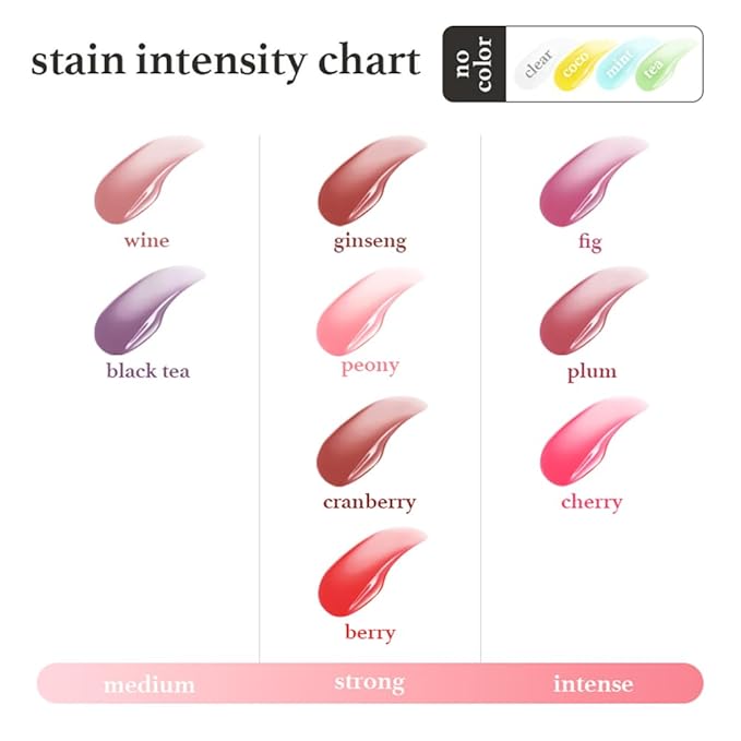 NOONI Korean Lip Oil - Appletea | Long-Lasting, Moisturizing, Plumping, Revitalizing for Dry Lips, Waterproof, No Peel Off, Hydrating, Stocking Stuffers, Tween Girls Trendy Stuff, 0.12 FL Oz