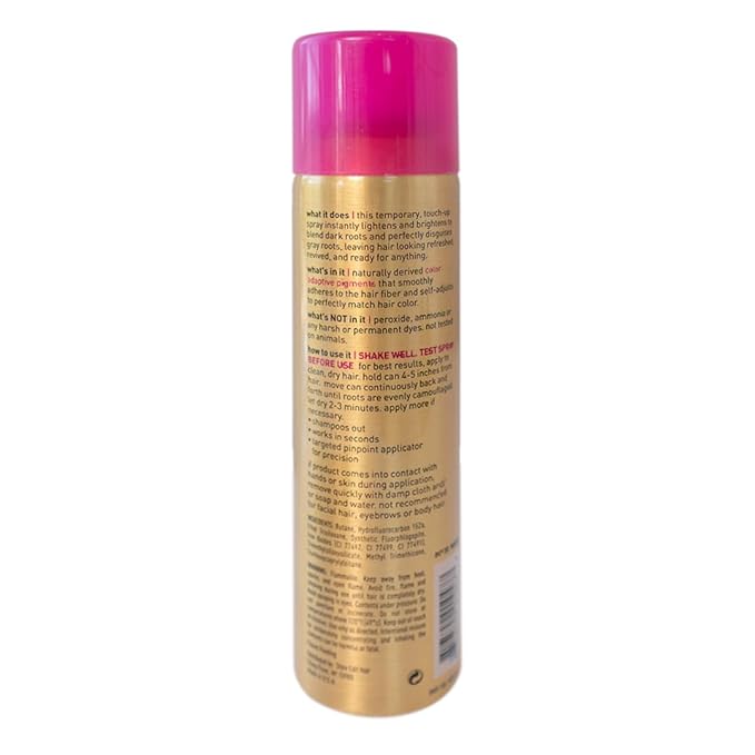 STYLE EDIT DARK BLONDE Root Concealer Touch Up Spray, Instantly Covers Greys And Dark Roots - Professional Salon Quality Blonde Perfection Grays Cover Up Hair Products for Women 4 Ounce (Pack of 3.)