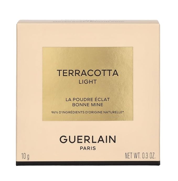 Terracotta Light Natural Healthy Glow Powder - 02 Medium Cool by Guerlain for Women - 0.3 oz Powder