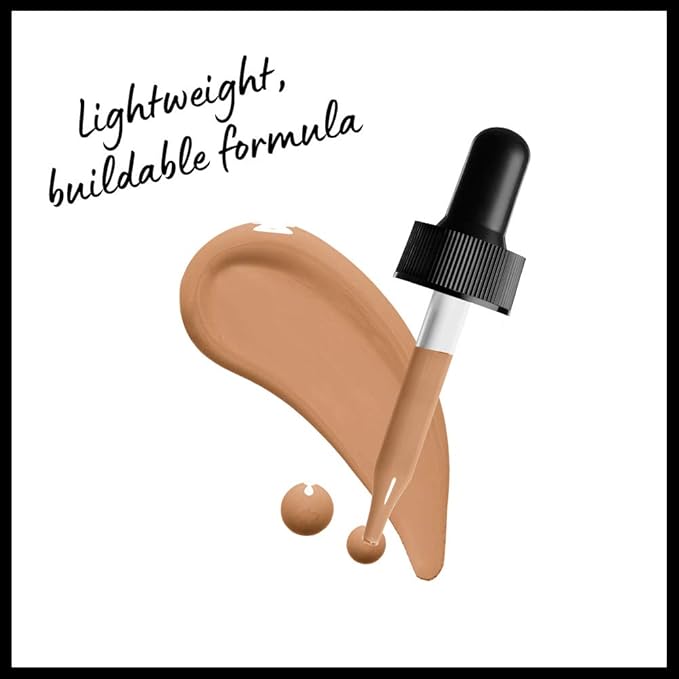 NYX PROFESSIONAL MAKEUP Total Control Pro Drop Foundation, Skin-True Buildable Coverage - Soft Beige