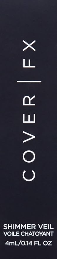 COVER FX Shimmer Veil - Mercury - Weightless Cream Shimmer - Crease-Proof - Transfer-Proof Formula - Multidimensional Shine - Eyes, Cheeks and Lips