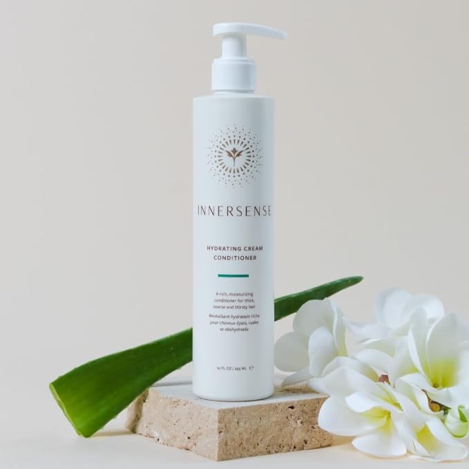 INNERSENSE Organic Beauty - Natural Hydrating Cream Conditioner | Non-Toxic, Cruelty-Free, Clean Haircare (32oz)