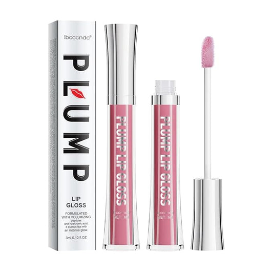 ibcccndc Lip Plumper Plumping Lip Gloss Hydrating Nourishing Lip Oil Red Liquid Lipstick Lip Care Products Mineral Oil Clear Lipgloss (6)