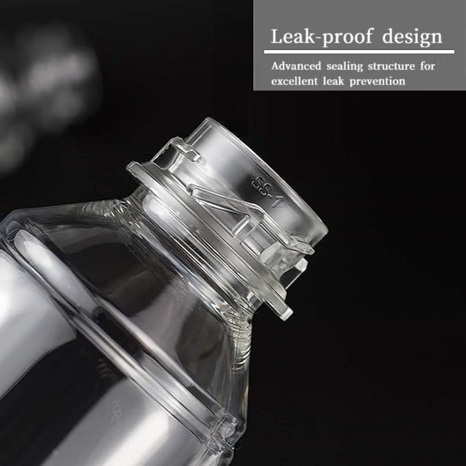 Mistifi Continuous Ultra Fine Mist Spray Bottle – Refillable Water Mister for Hair, Hairstyling, Barber, Salon, Plants, Cleaning, Skincare – (350ml 2Pcs, Transparent bottle)