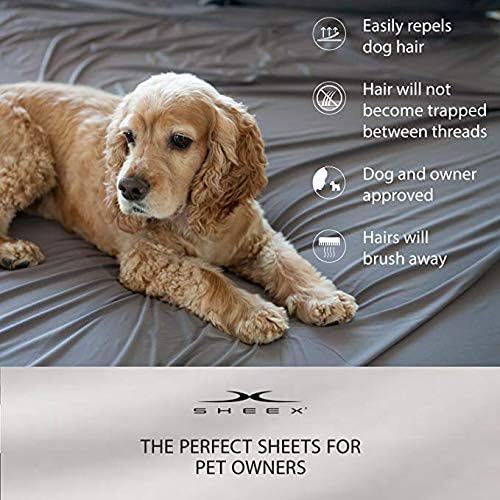 SHEEX Original Performance Cooling Pillowcases, Ultra-Soft Standard Pillowcase Set, 2 Cooling Pillow Covers, Carolina Blue