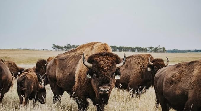 Tallow Balm – Bison Tallow Lip Balm Set of 2 – Moisturizing and Natural Lip Balm for Chapped Lips Vanilla Peppermint Lip Balm