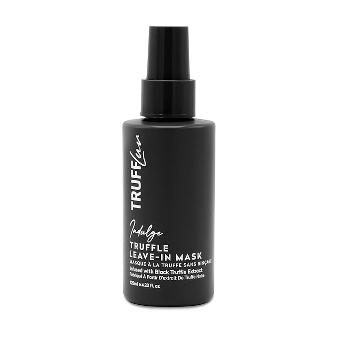 TruffLuv | Indulge Collection Truffle Leave-In Mask, Infused with Black Truffle Extract, Anti-Frizz Conditioning Spray, Detangles, Paraben Free, Sulfate Free, 4.22 Fl Oz