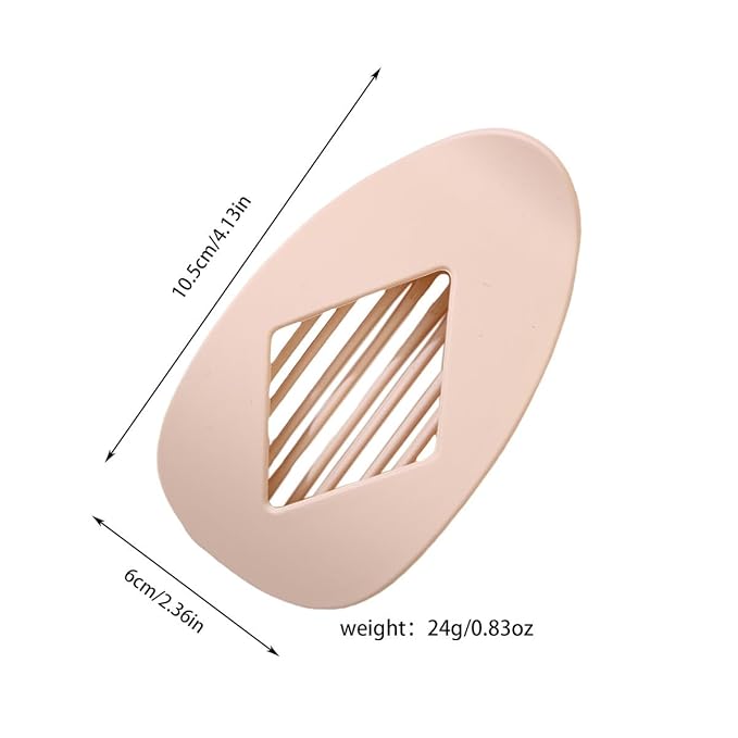 Flat Hair Claw Clips for Women,Matte Medium Hair Clips for Thick & Thin Hair- Comfortable Everyday Use for Office, Yoga, Party & Casual Styling (4PCS I)