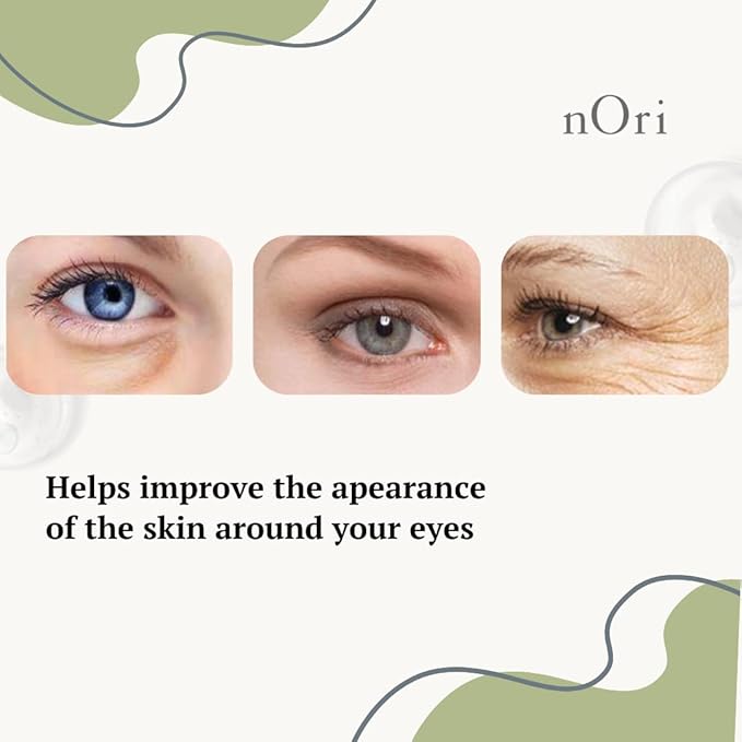 NORI Konjac Eye Patches – Anti-Wrinkle/Removes Bags/Moisturizing/Dark Circle/60 Pieces (Aloe Vera)