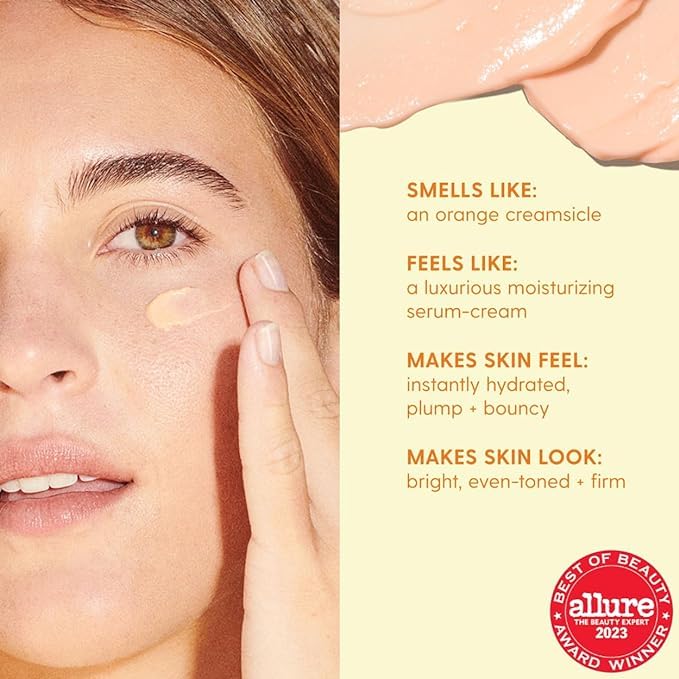 Kinship Brightwave Vitamin C Face + Eye Duo | 10% Vitamin C Serum (1 Fl Oz) | Brightening Eye Cream (0.5 Oz) | Fade Dark Spots | Reduce Fine Lines, Wrinkles, Dark Circles + Puffiness | All Skin Types