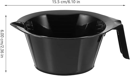 5PCS Professional Hair Dye Bowls Set Stackable Mixing Bowls for Hair Coloring for DIY Treatments and Salon Use