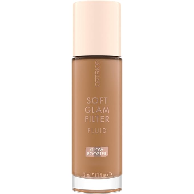 Catrice | Soft Glam Filter Fluid | Luminous Make Up Base & Highlighter for Radiant Complexion | With Vitamin E & Squalene | Vegan & Cruelty Free (65 | Tan)