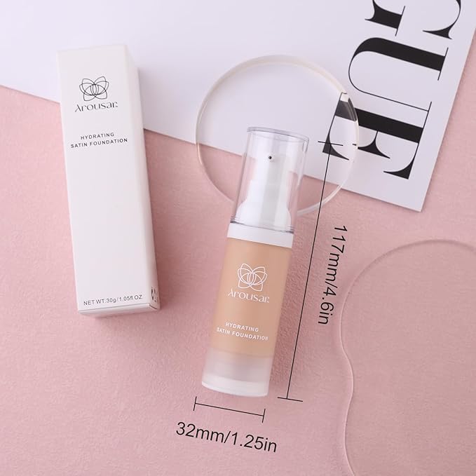 Liquid Foundation Makeup, Improves Uneven Skin Tone, Lightweight and Flawless Coverage for Hours 14# CREAM