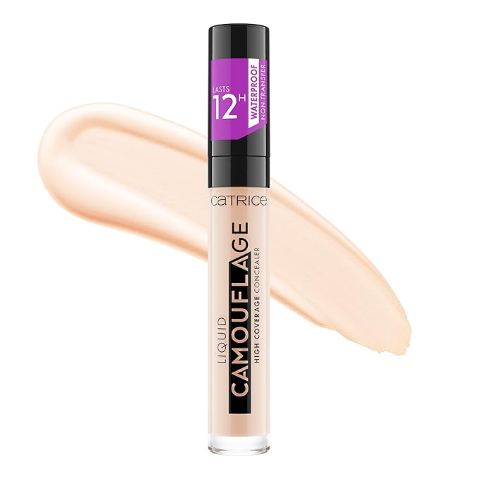 Catrice | Liquid Camouflage High Coverage Concealer | Ultra Long Lasting Concealer | Oil & Paraben Free | Cruelty Free (001 | Fair Ivory)