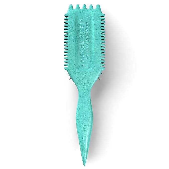 Bounce Curl EdgeLift Brush Duo - Includes Teal Volume & Pink Define EdgeLift Brushes for Volumized and Defined Curls