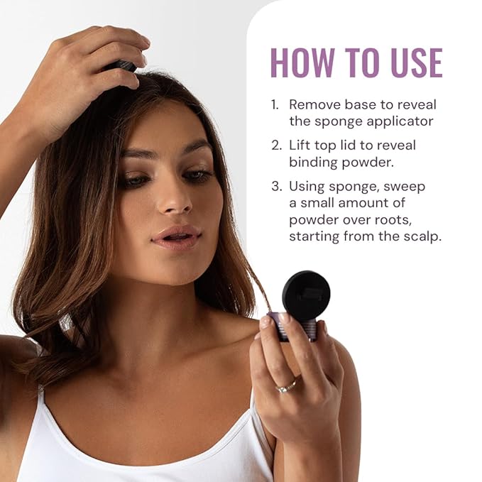 Style Edit Root Touch Up Powder (5 Pack) to Cover Up Dark Roots and Grays Between Salon Visits, Water Resistant, Non-Sticky, Compact And Mess-Free, Dark Red Hair Color (Total of 5)