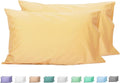 Sunflower Queen Pillowcases Set of 2, 100% Cotton Queen Pillow Cases 2, 20×30 inches Sheepskin, Soft and Breathable