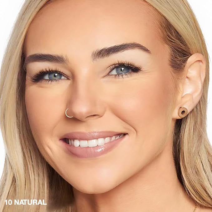 evpct under Eye Corrector Brightener Concealers for Older Women Dark Circles, under Eye Cream Pot Concealer Full Coverage Peach Color Corrector Makeup, Nourishing Waterproof, 10# Natural