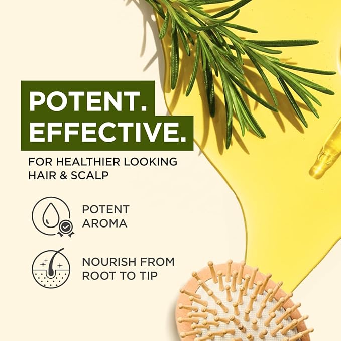Gya Labs Rosemary Essential Oil - 4 Fl Oz - for Hair, Skin, Diffuser, Aromatherapy & DIY Candle Making Scent