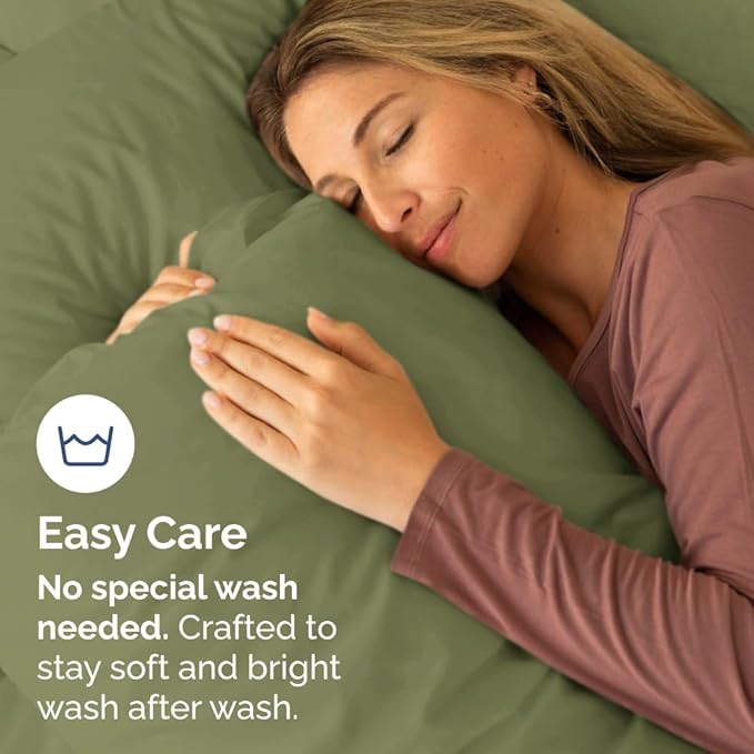 King Pillow Cases Set of 10 - Ultra Soft Hotel Quality Pillowcase Covers - Comfy. Cozy & Wrinkle Free - Shrink, Stain and Fade Resistant - Machine Washable Pillow Protectors - 10 Pcs Set - Sage Green