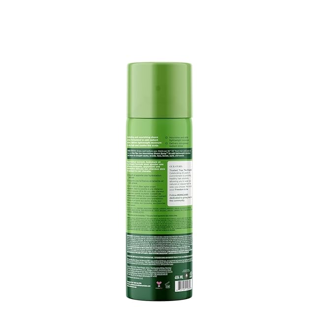 ORS Olive Oil Nourishing Sheen Spray infused with Coconut Oil 10 ounces (Pack of 2)