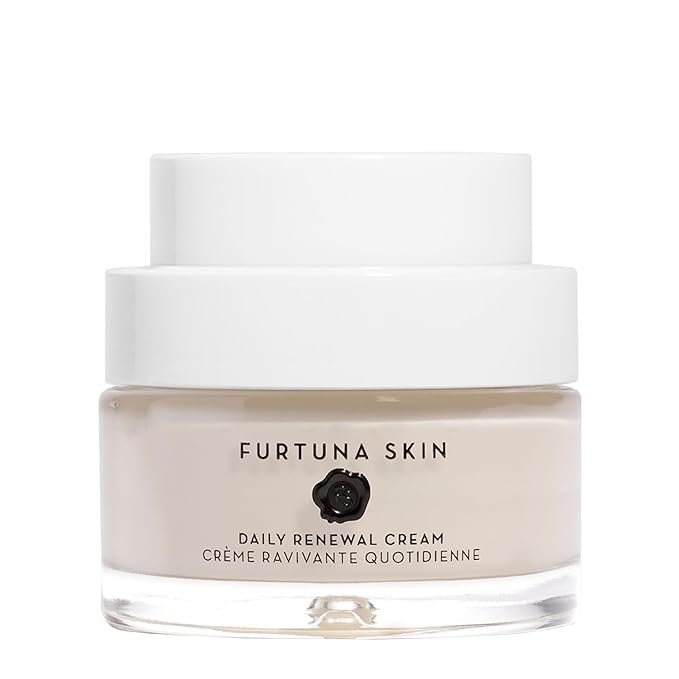 Furtuna Skin Daily Renewal Cream - Daily Moisturizer, Advanced Skin Hydration Technology, Radiance & Balance Enhancing, 95 Percent Natural