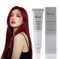 PureStyle 100ml Professional Permanent Hair Color Dye Cream Ammonia Free, Long Lasting Light Red Color, 100% Gray Coverage, Natural Shine, For All Hair Types Easy At Home Application